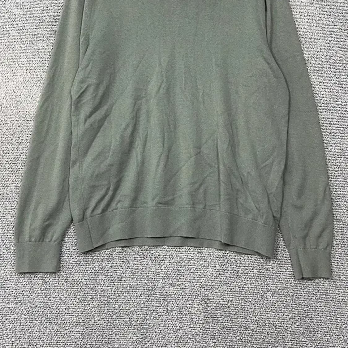 마인드브릿지 라이트 그린 카라 니트 XL 상품이미지4