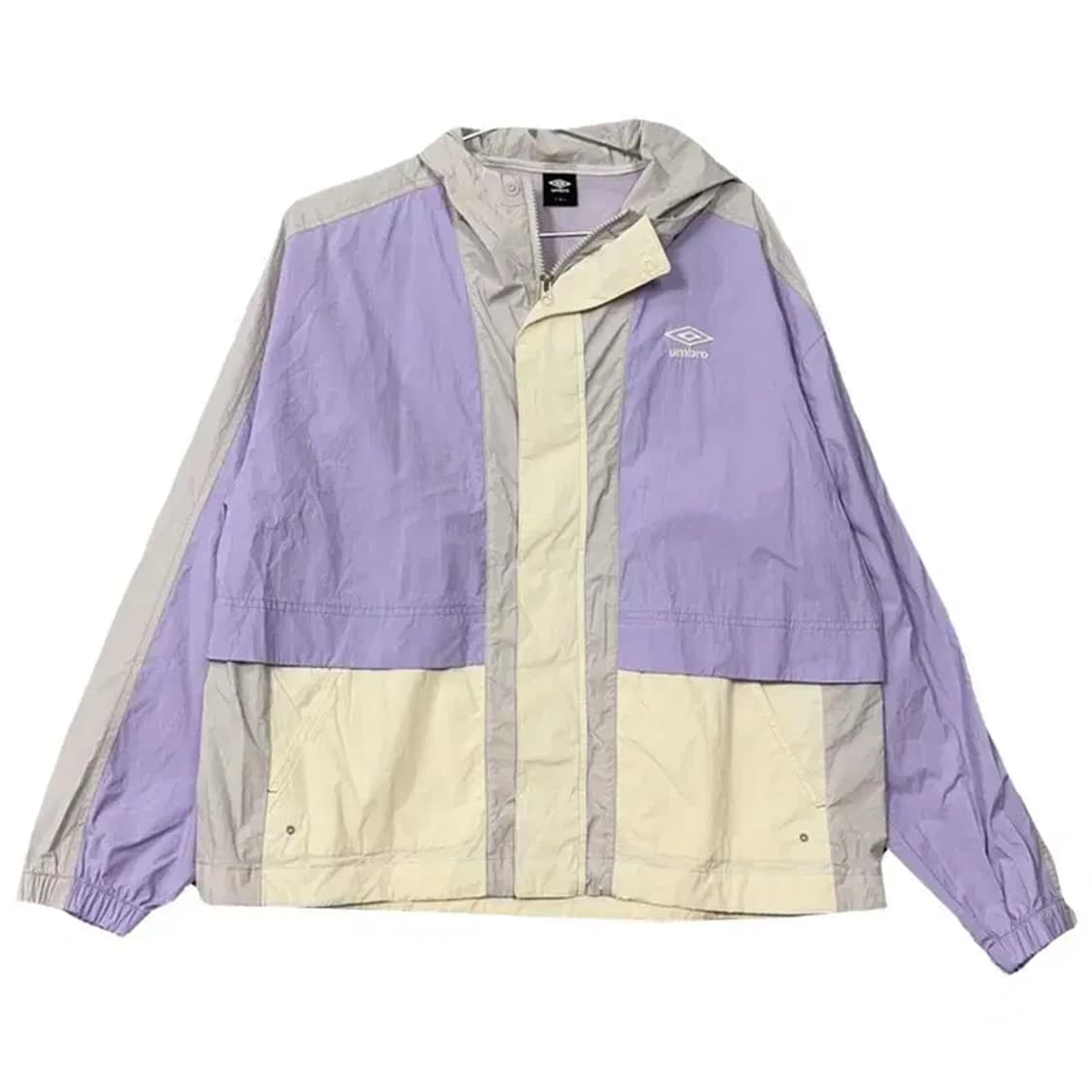 엄브로 라이트 퍼플 오버핏 바람막이 윈드 자켓 85(XS) 상품이미지1