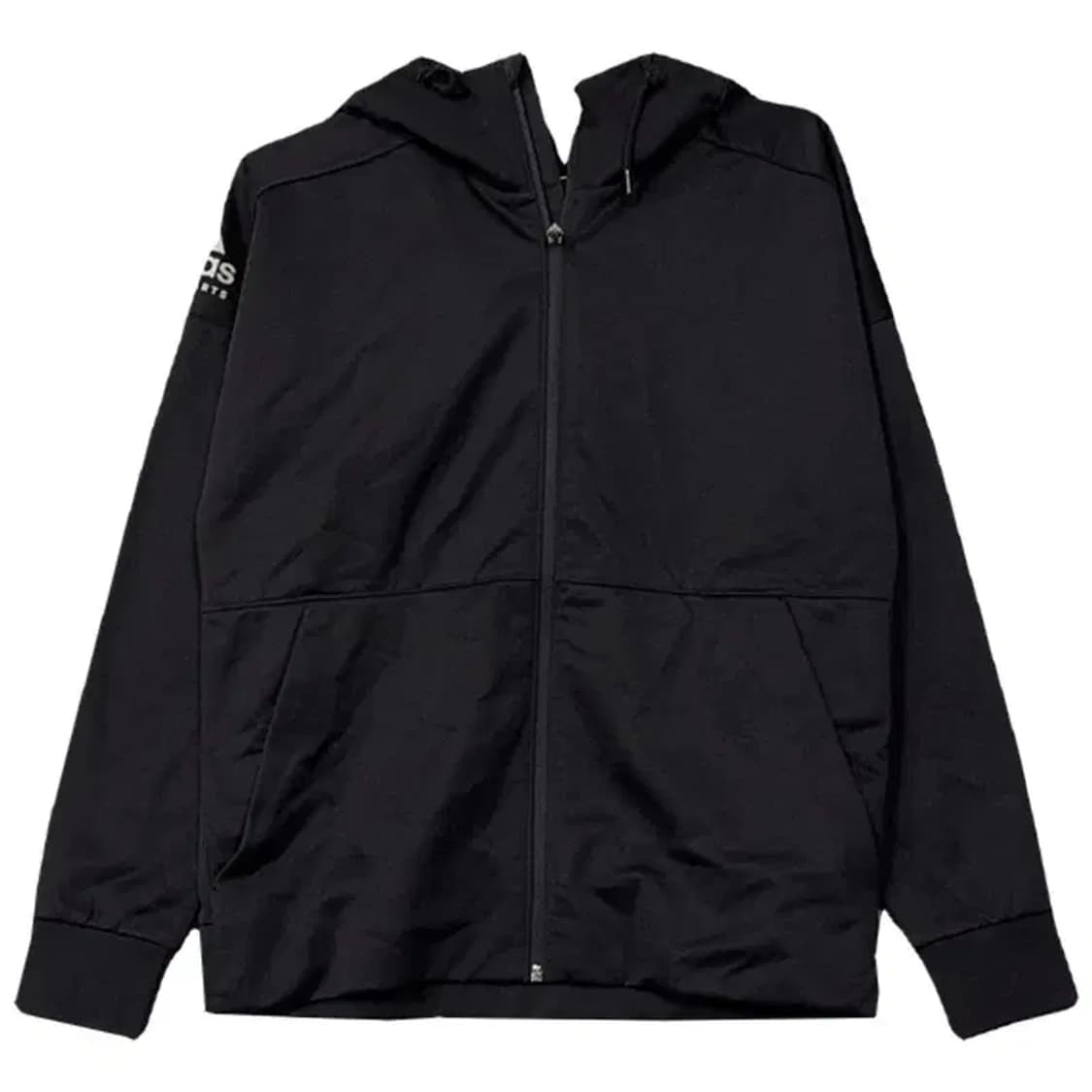 아디다스 블랙 기능성 후드 집업 M (95) 상품이미지1