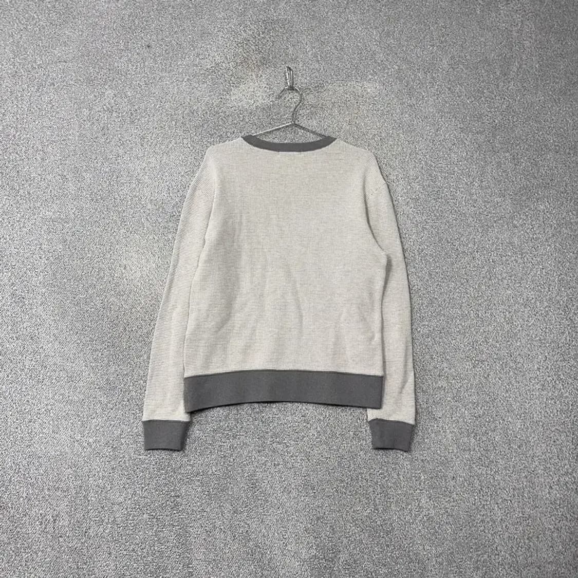 커스텀멜로우 스트라이프 라이트 그레이 맨투맨 38/00 상품이미지2