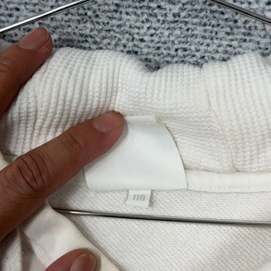 엠엘비 클리블랜드 크림 후드티 L 상품이미지5