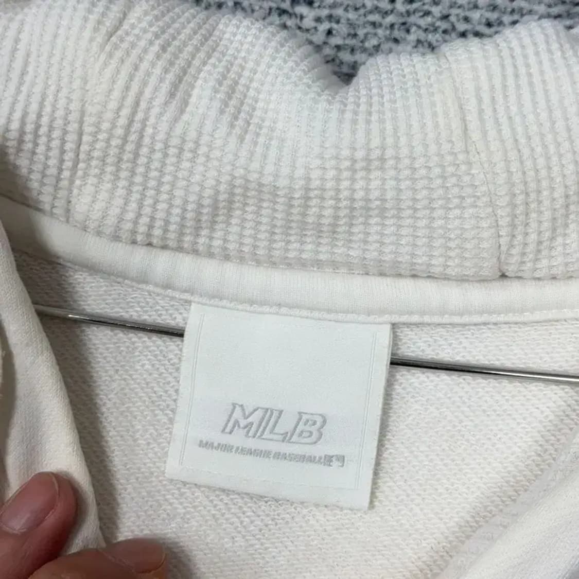 엠엘비 클리블랜드 크림 후드티 L 상품이미지6