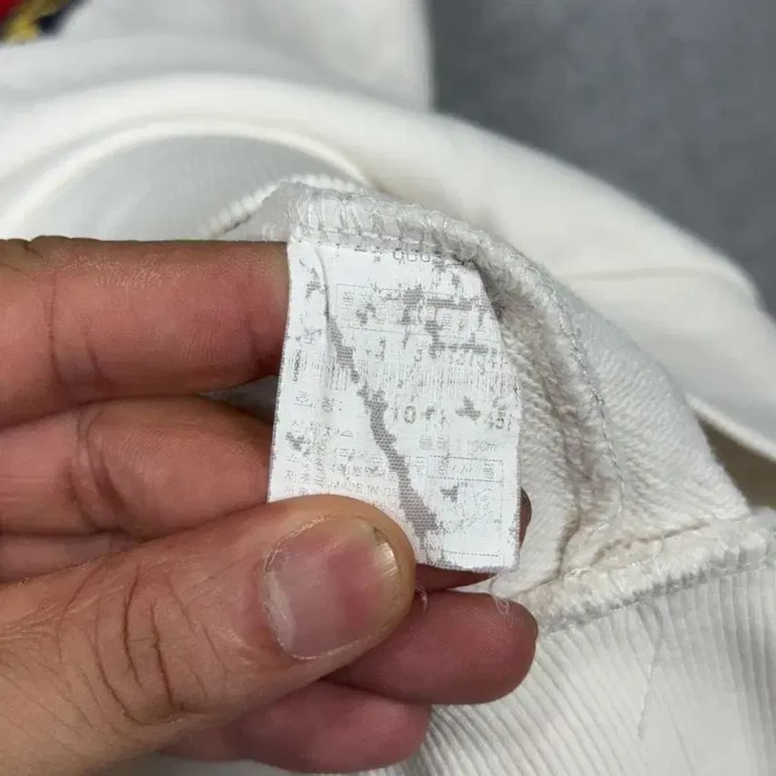 엠엘비 클리블랜드 크림 후드티 L 상품이미지7