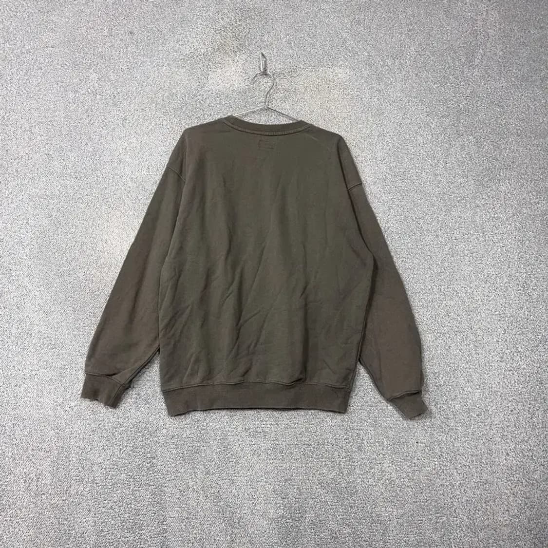 디스이즈네버댓 카키 로고 맨투맨 L 상품이미지2