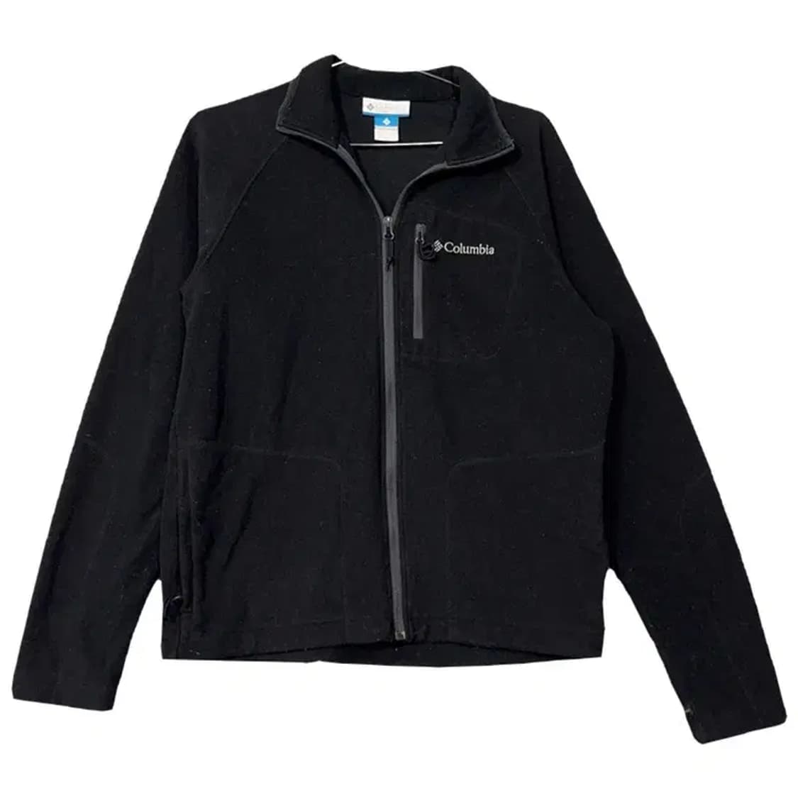 콜롬비아 블랙 플리스 로고 후리스 집업 S 상품이미지1