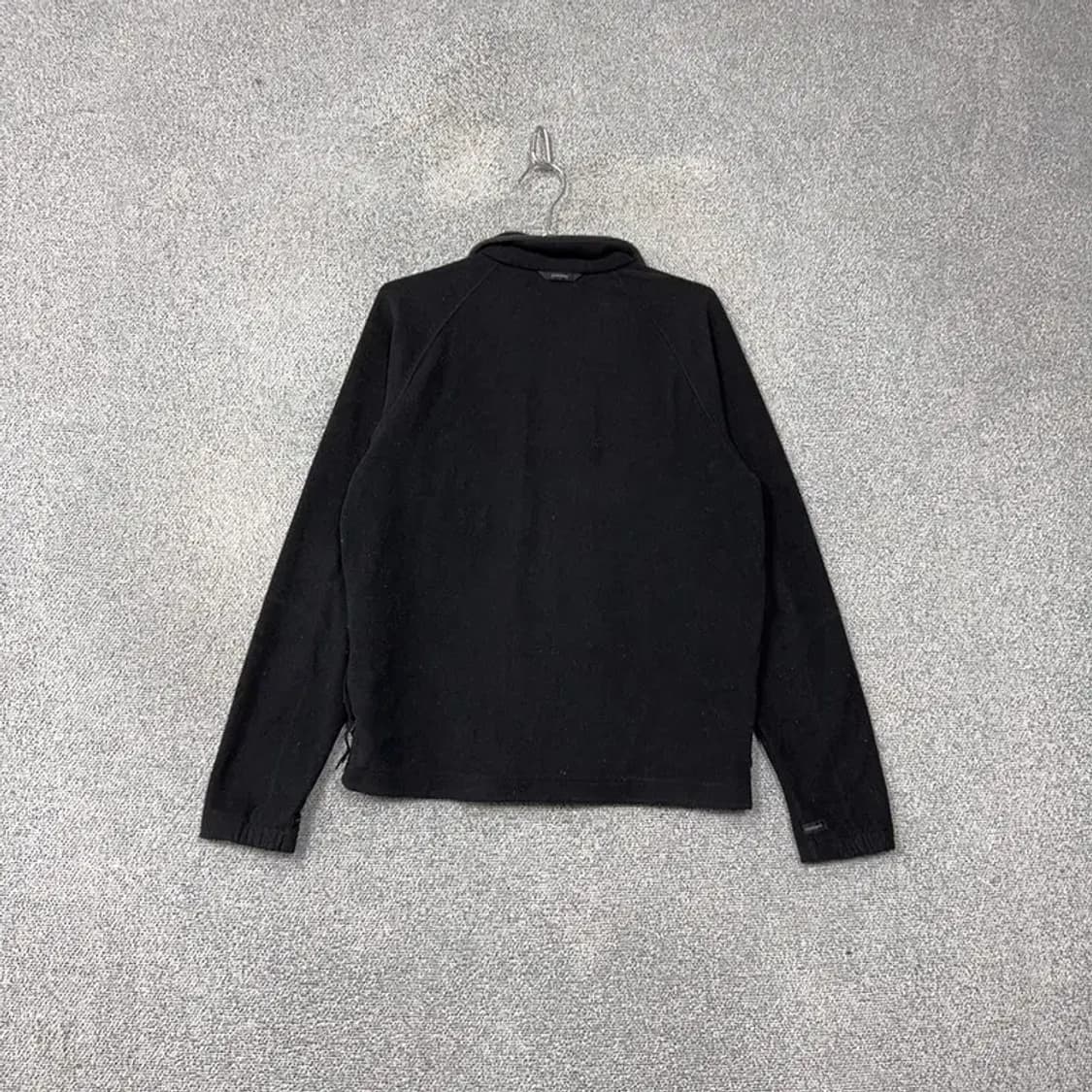 콜롬비아 블랙 플리스 로고 후리스 집업 S 상품이미지2