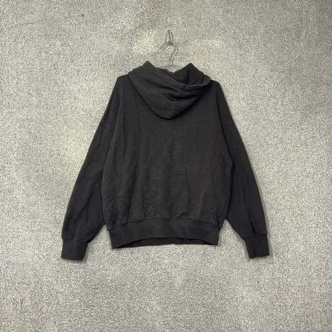 키르시 빅로고 스웻 블랙 후드티 L 상품이미지2