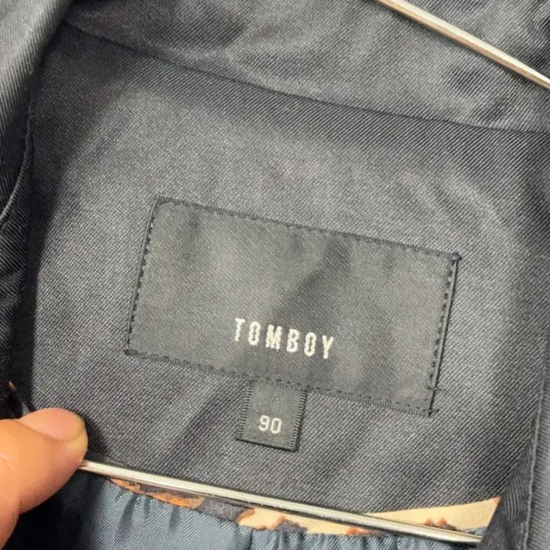 톰보이 블랙 클래식 트렌치 코트 90 상품이미지5