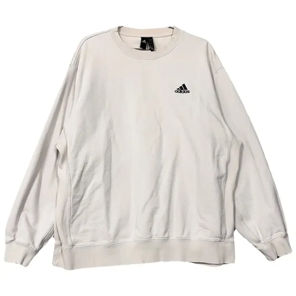 아디다스 크림 로고 오버핏 맨투맨 A/2XL 상품이미지1