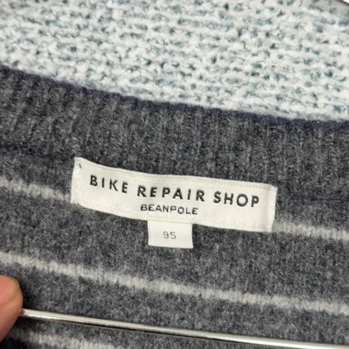 빈폴 네이비 울 니트 가디건 95 상품이미지3