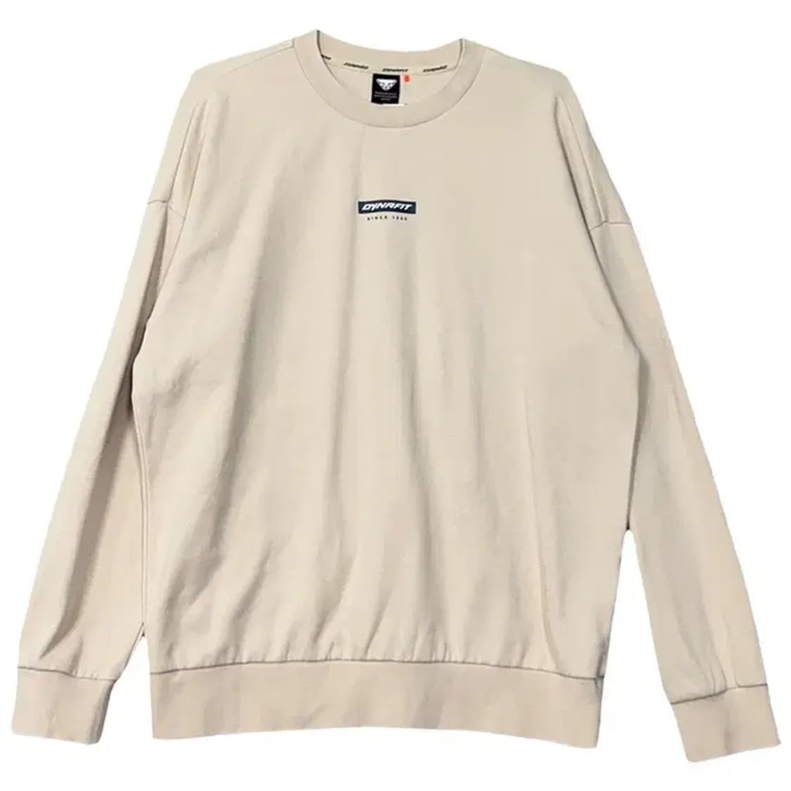 다이나핏 베이지 센터 로고 맨투맨 M 상품이미지1