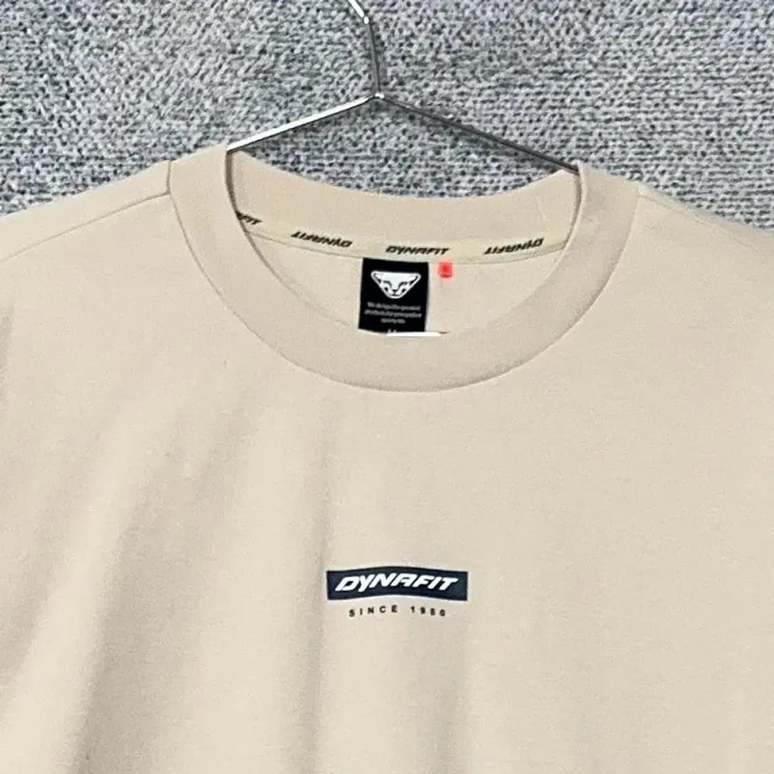 다이나핏 베이지 센터 로고 맨투맨 M 상품이미지3