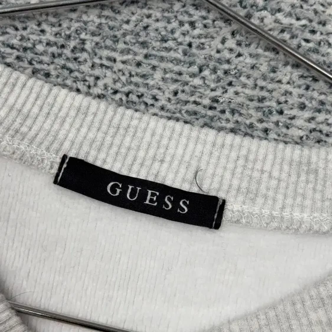 게스 크림 캐주얼 맨투맨 M 상품이미지3