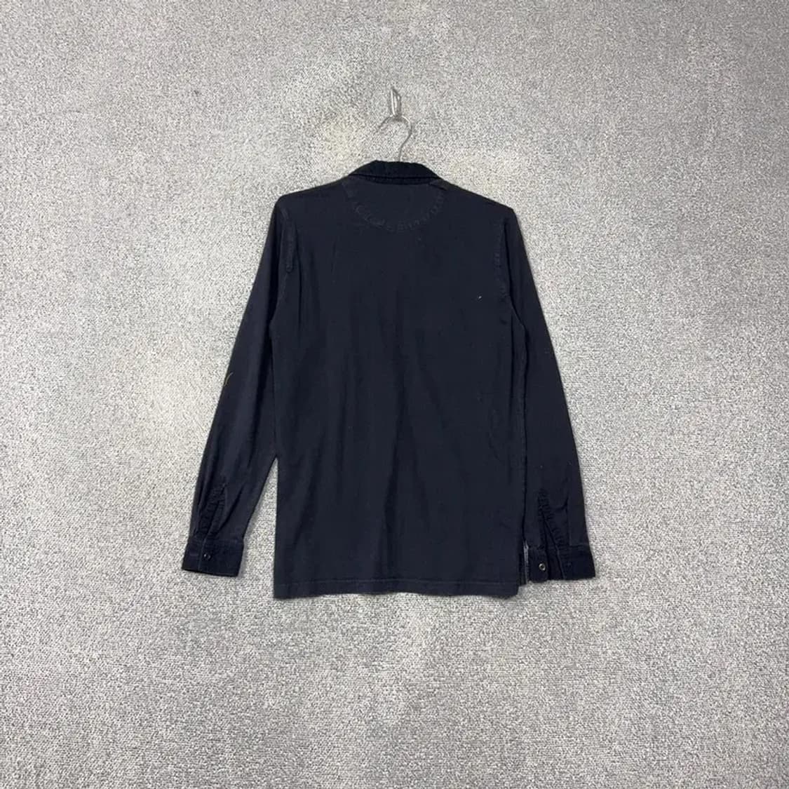 마시모두띠 블랙 빈티지 긴팔 카라티 M 상품이미지2