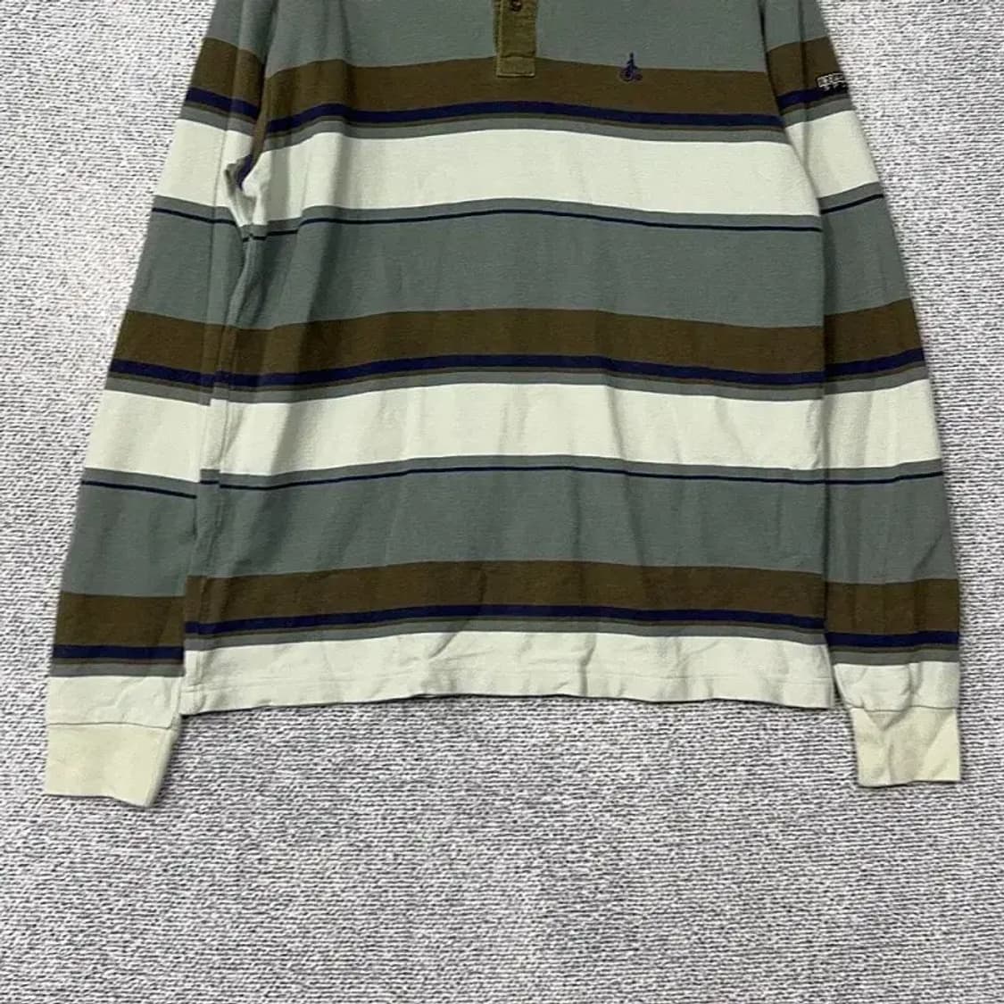 빈폴 스트라이프 캐주얼 카라티 100 상품이미지4