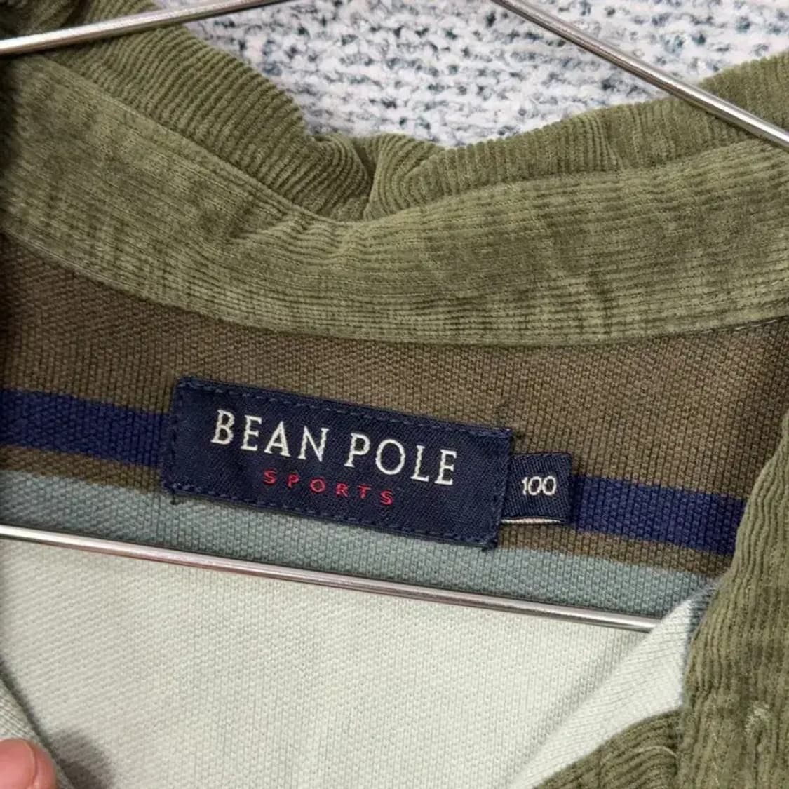 빈폴 스트라이프 캐주얼 카라티 100 상품이미지5