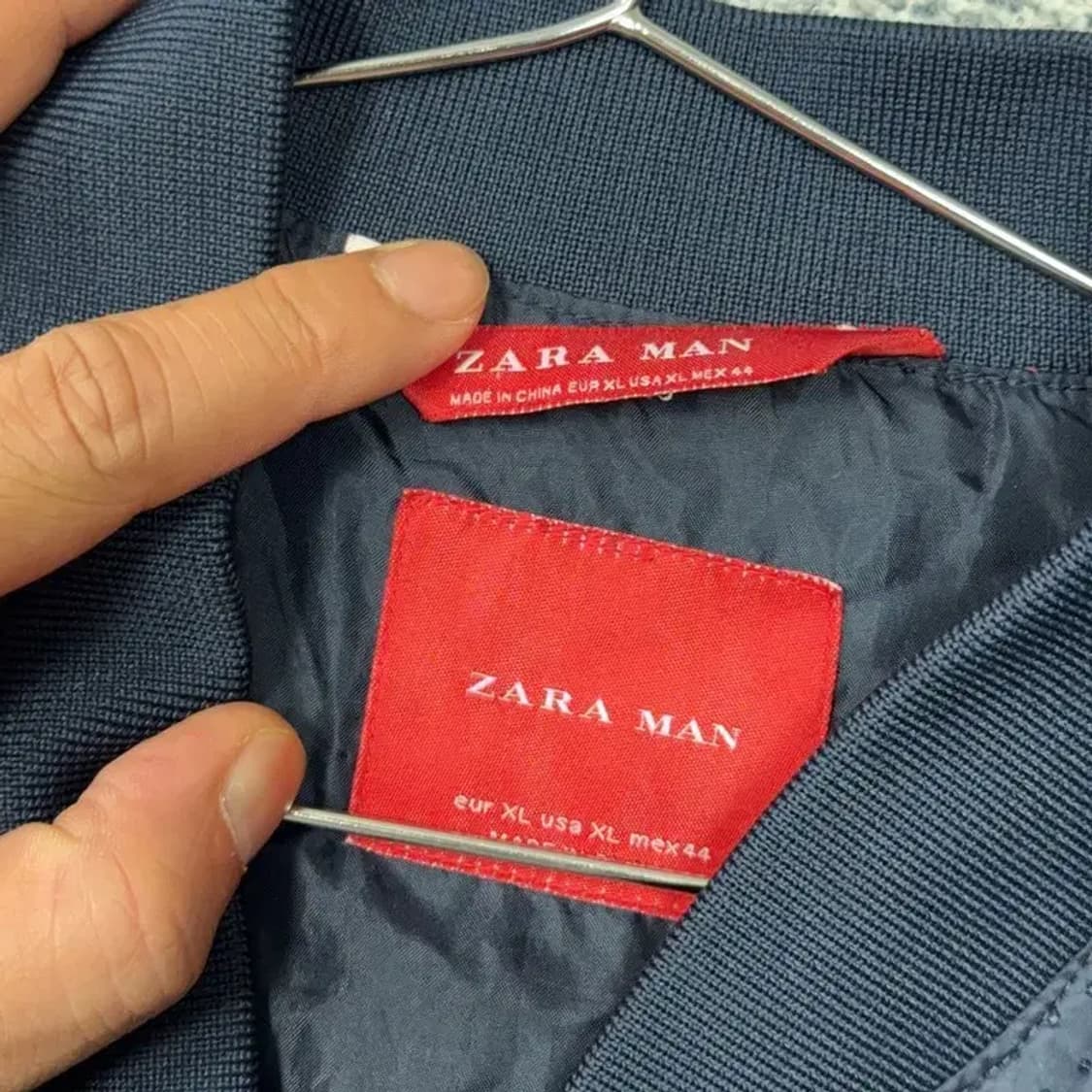 자라 네이비 블루종 XL 상품이미지3