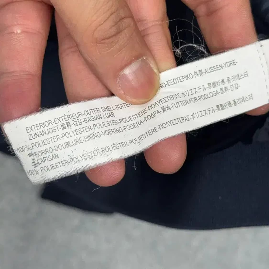 자라 네이비 블루종 XL 상품이미지4