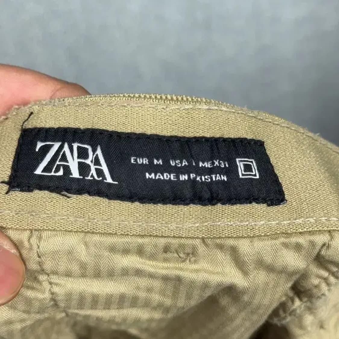 자라 캐주얼 남성 면바지 31 상품이미지5