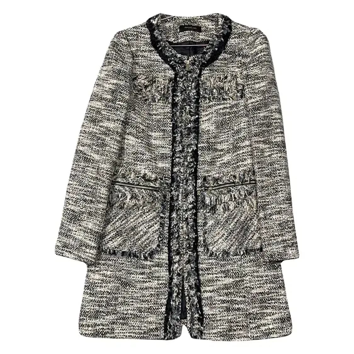 케네스 레이디 여성 클래식 트위드 코트 88-92-165 상품이미지1