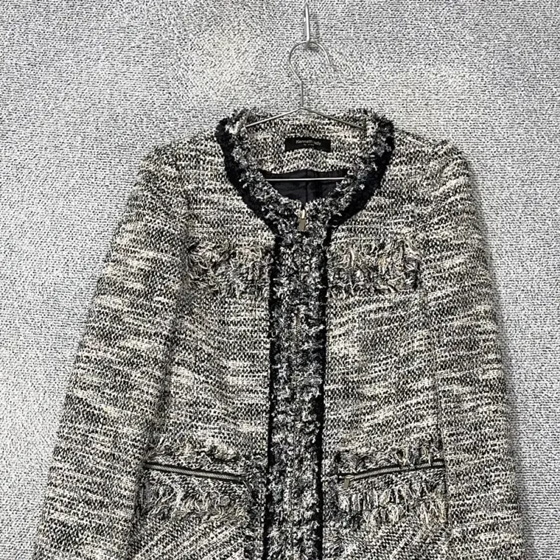 케네스 레이디 여성 클래식 트위드 코트 88-92-165 상품이미지3