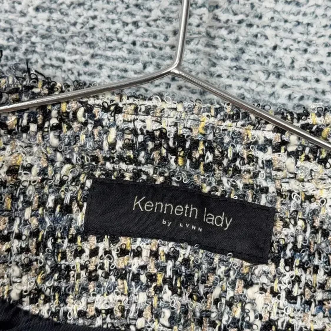 케네스 레이디 여성 클래식 트위드 코트 88-92-165 상품이미지5