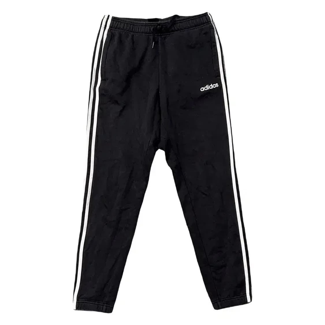 아디다스 블랙 스펠 로고 삼선 조거팬츠 L 상품이미지1
