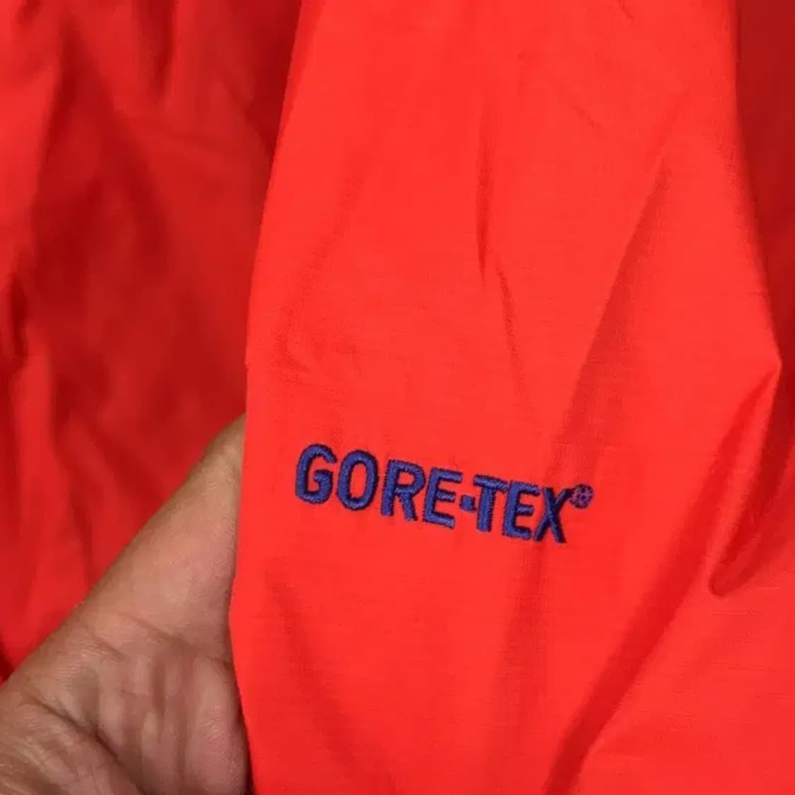 노스페이스 레드 고어텍스 기능성 바람막이 90 상품이미지3