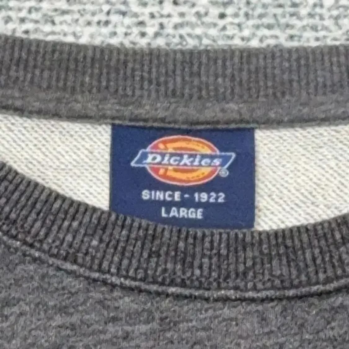 디키즈 프린팅 그레이 맨투맨 LARGE 상품이미지5