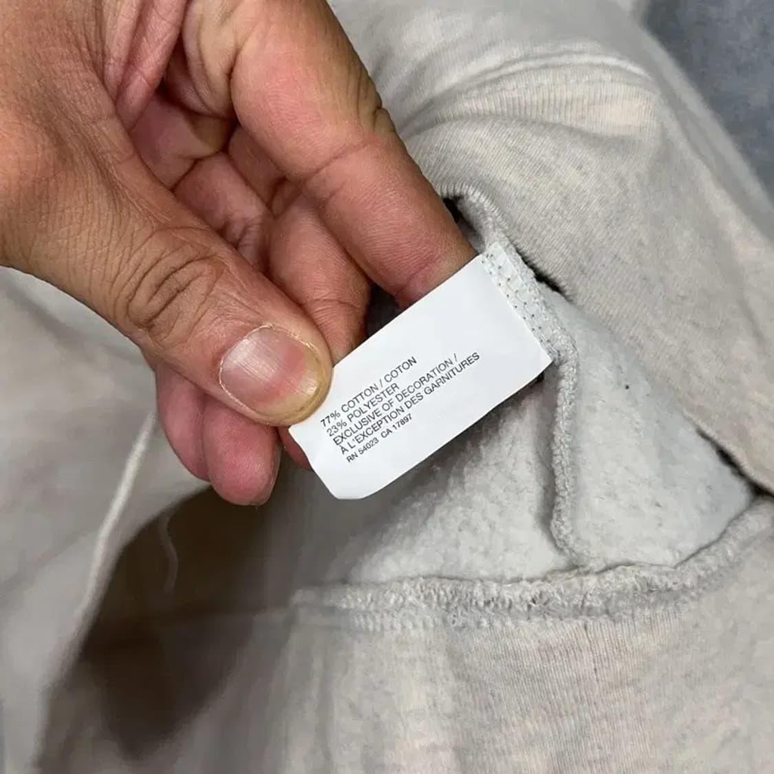 갭 핑크 로고 후드티 XL 상품이미지4