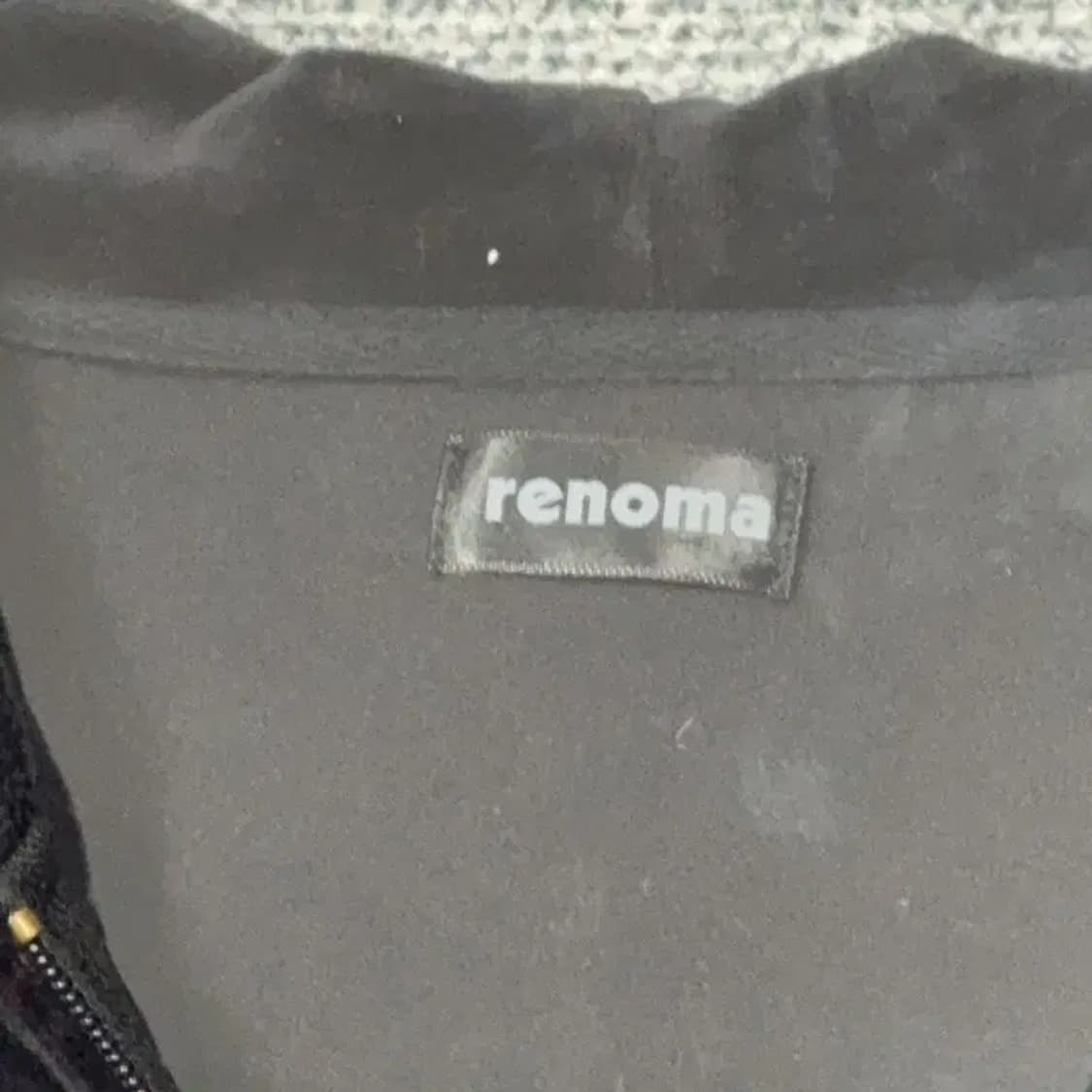 레노마 블랙 빈티지 벨벳 후드 집업 95 상품이미지5