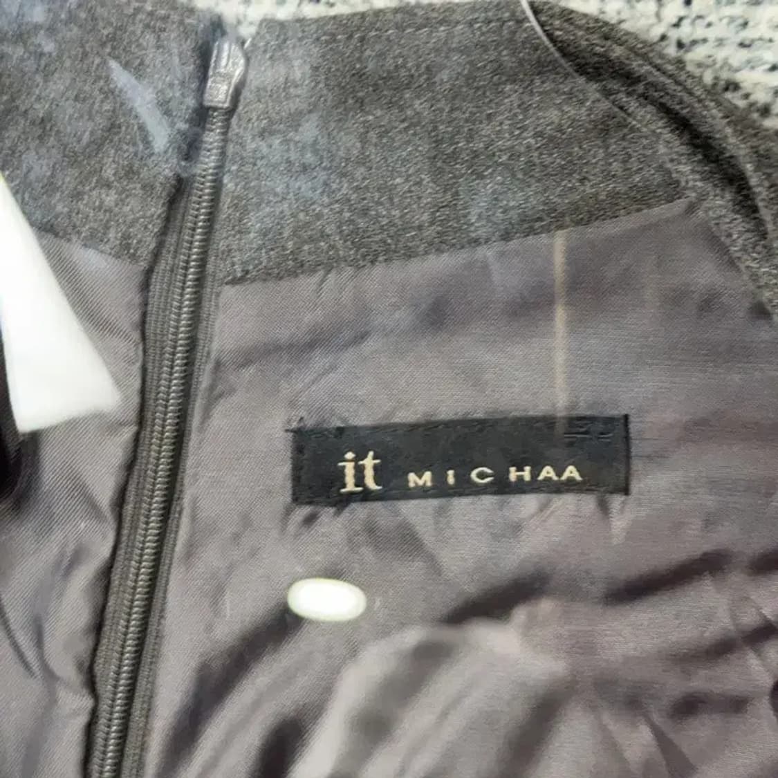 잇미샤 그레이 클래식 여성 원피스 88-94-165 상품이미지5