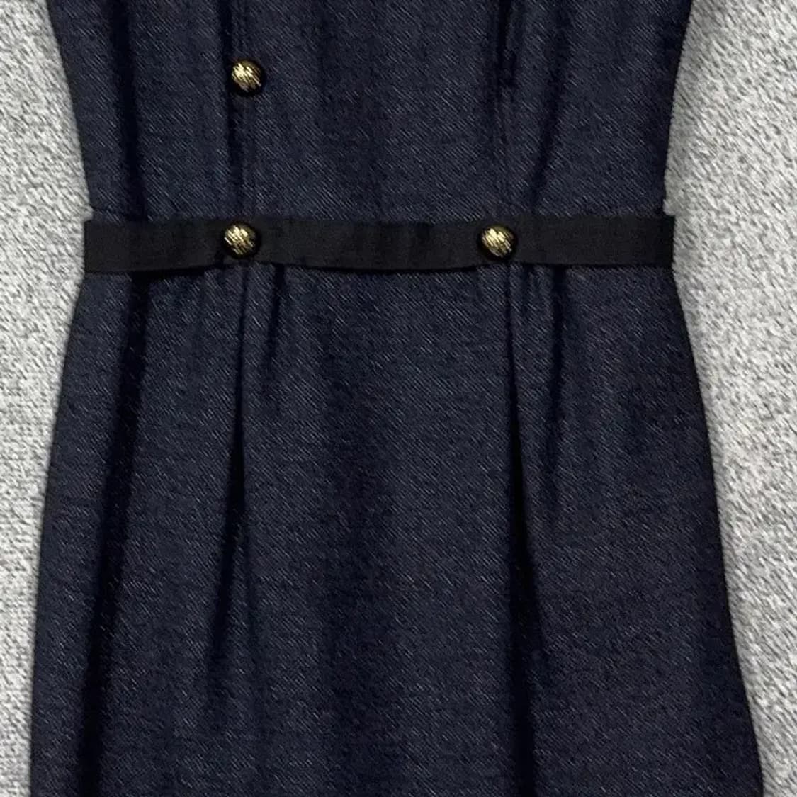 잇미샤 여성 클래식 민소매 네이비 원피스 82-88-160 상품이미지4