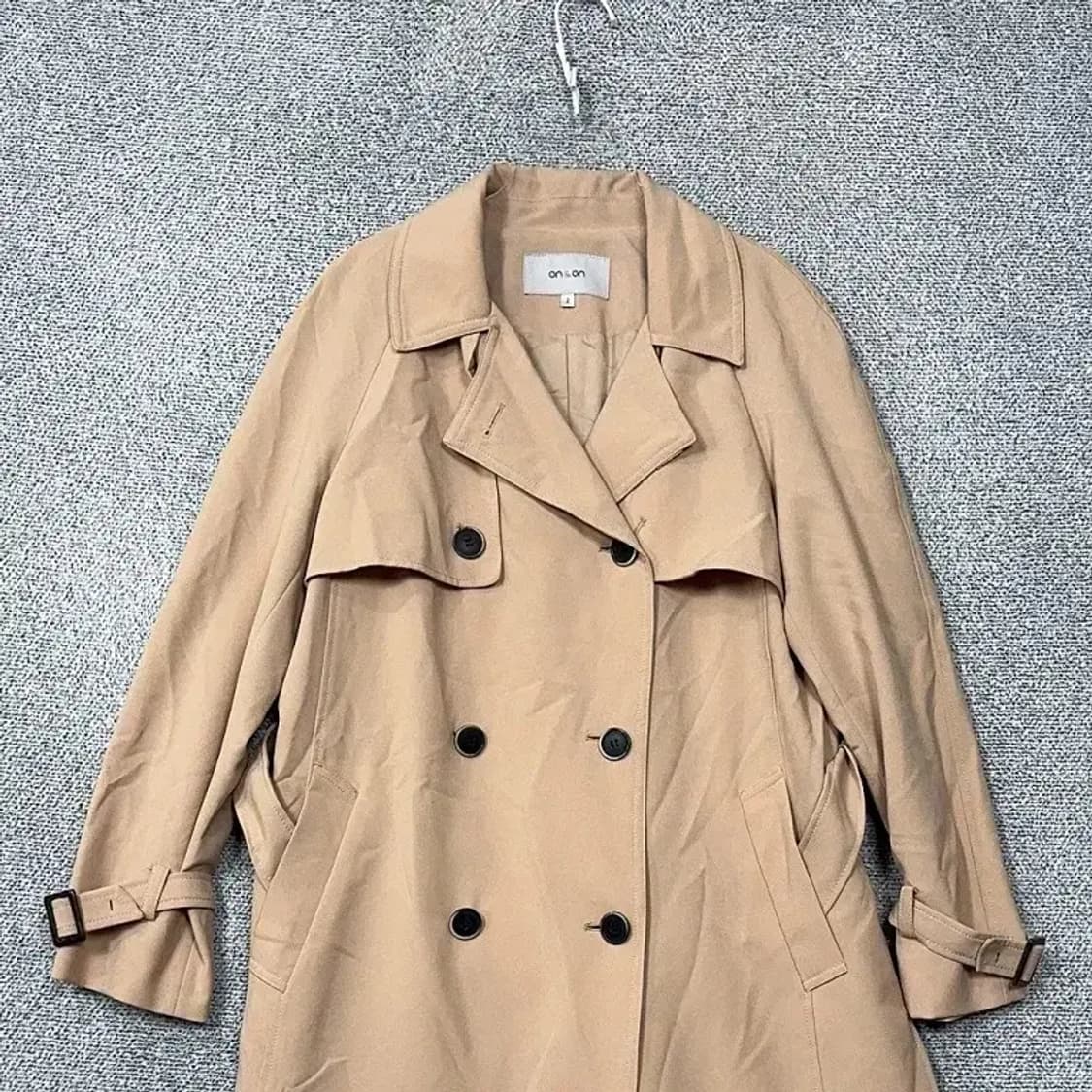 온앤온 베이지 여성 클래식 트렌치 코트 2 상품이미지3