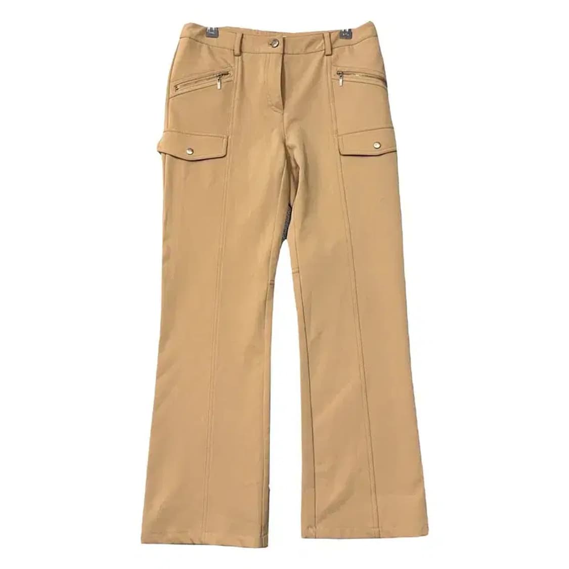 엘르 베이지 카고 기능성 바지 26인치 상품이미지1