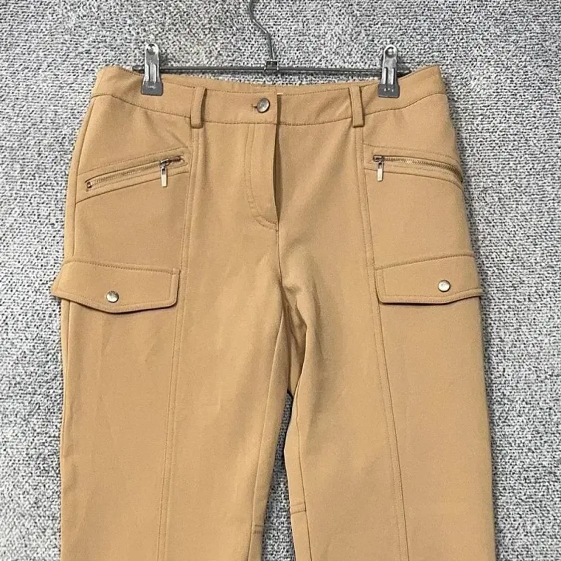 엘르 베이지 카고 기능성 바지 26인치 상품이미지3