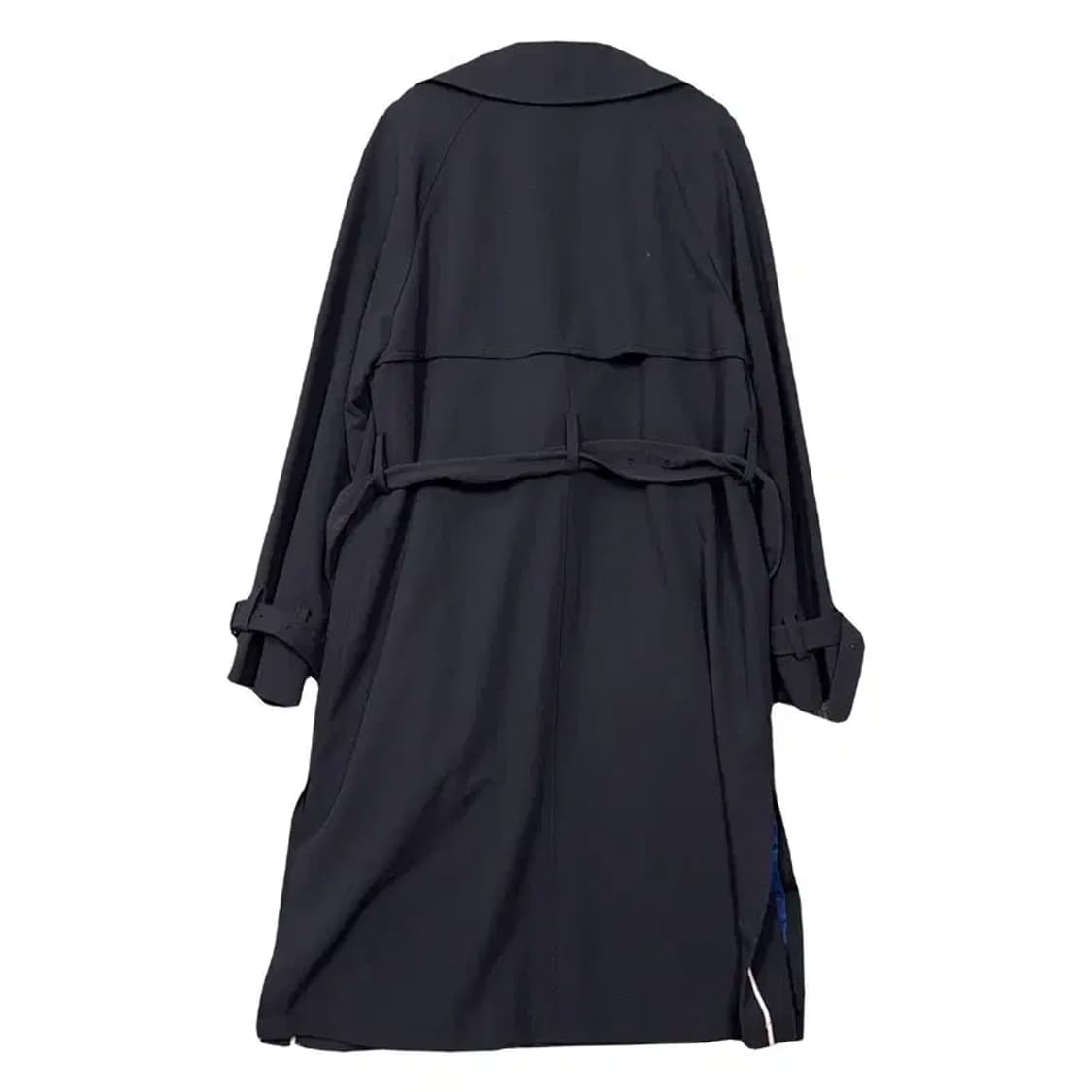 로엠 네이비 여성 클래식 벨티드 트렌치 코트 85-95-160 상품이미지2