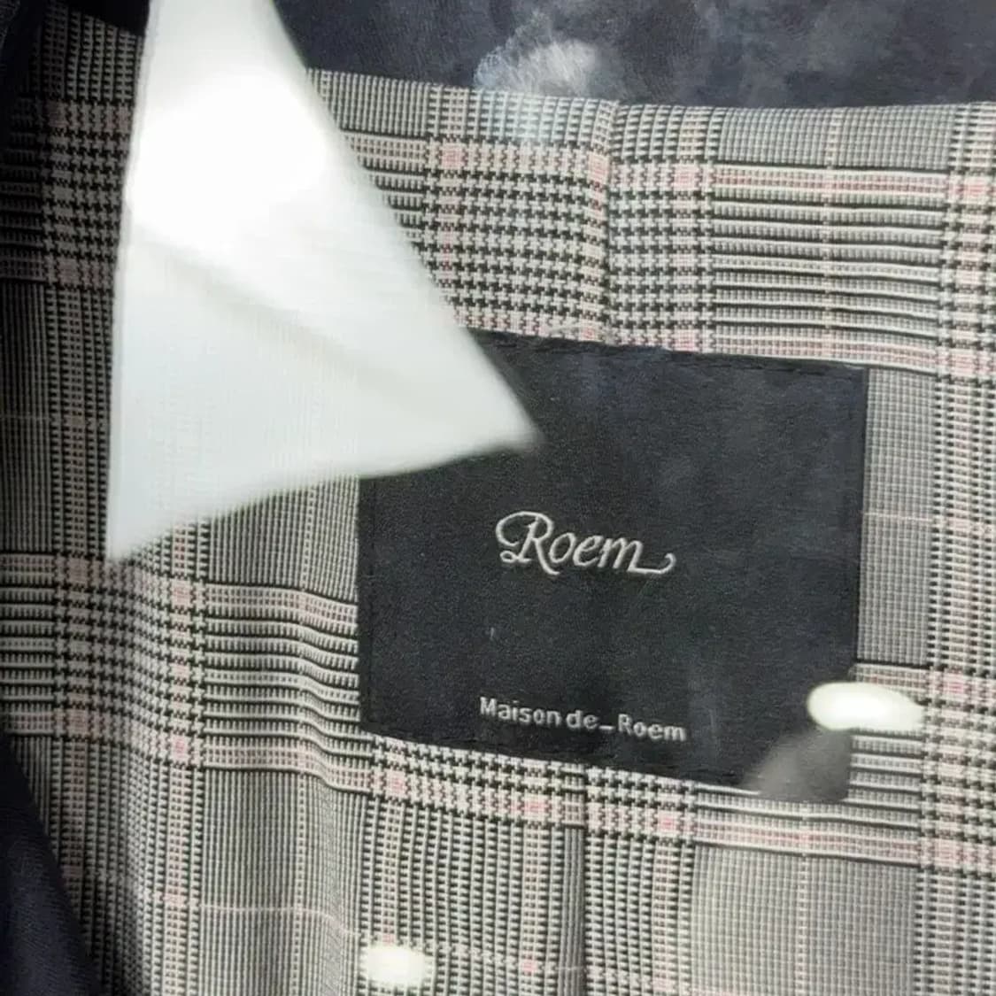 로엠 네이비 여성 클래식 벨티드 트렌치 코트 85-95-160 상품이미지5