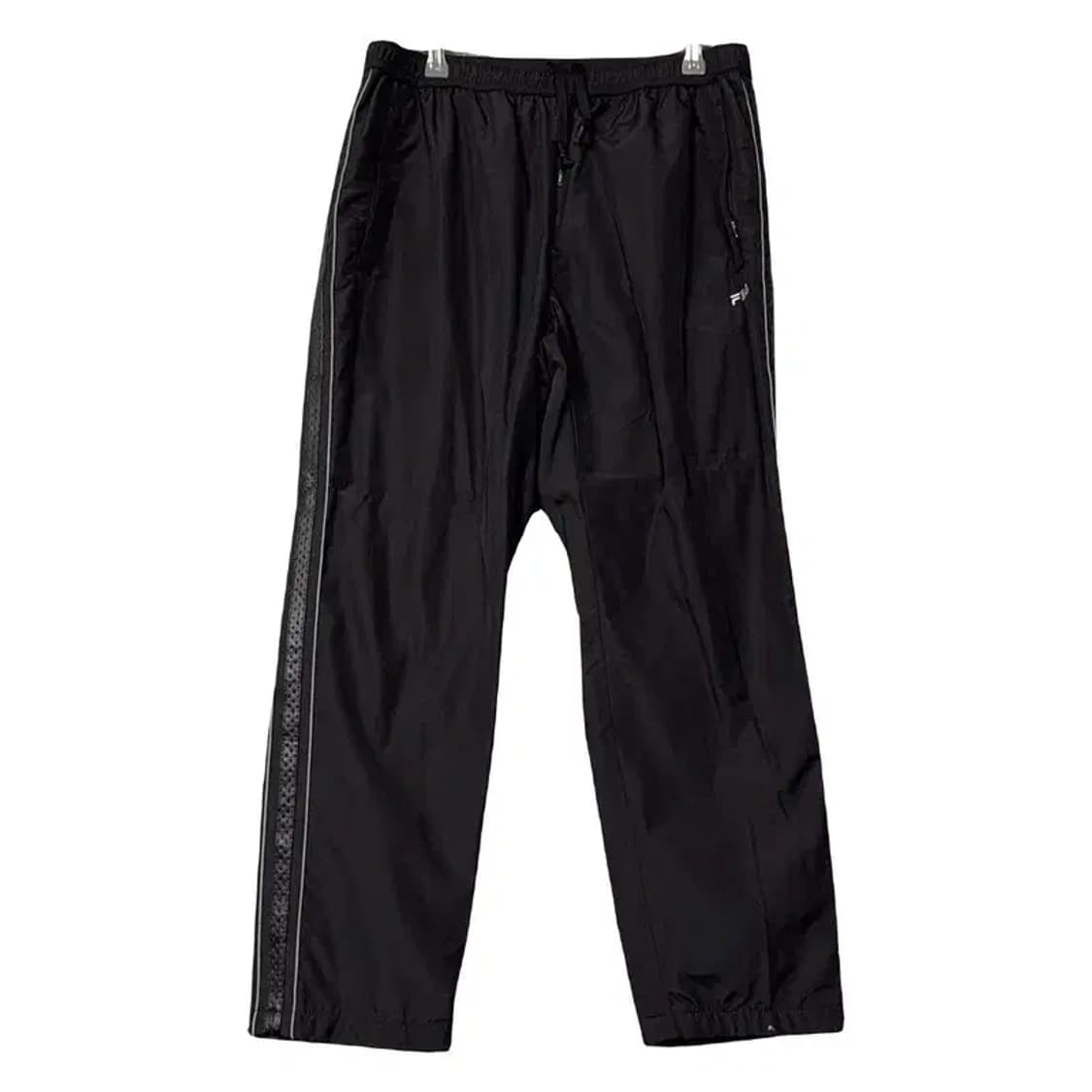 휠라 블랙 기능성 우븐 운동바지 95(L) 상품이미지1