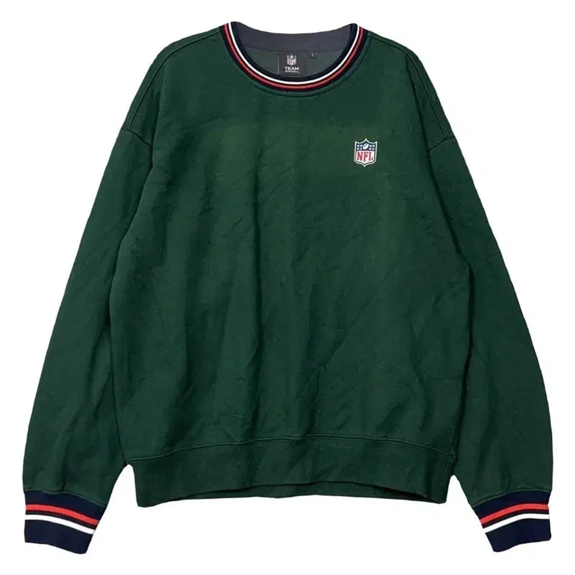 NFL 빈티지 로고 스웻셔츠 그린 맨투맨 90(S) 상품이미지1