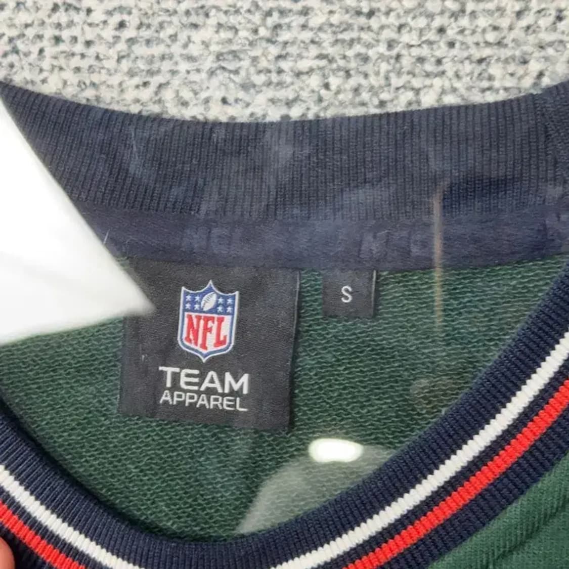 NFL 빈티지 로고 스웻셔츠 그린 맨투맨 90(S) 상품이미지3