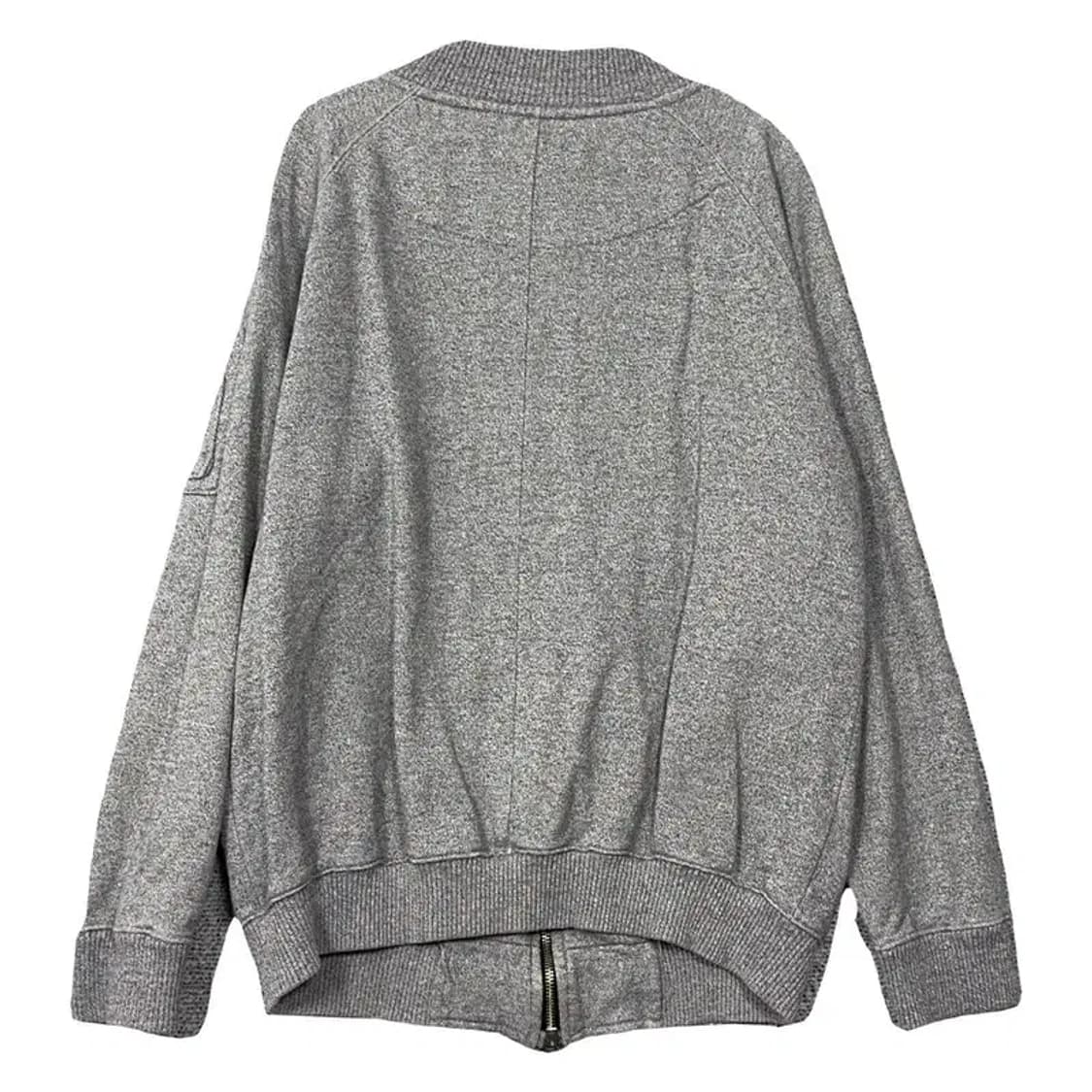 프리즘웍스 라이트 그레이 코튼 블루종 자켓 LARGE 상품이미지2