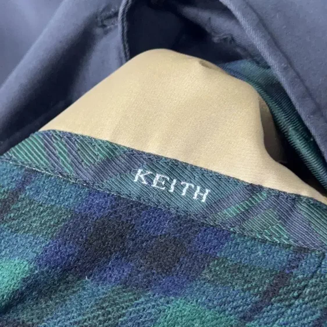 키이스 네이비 트렌치 코트 85-90-160 상품이미지5