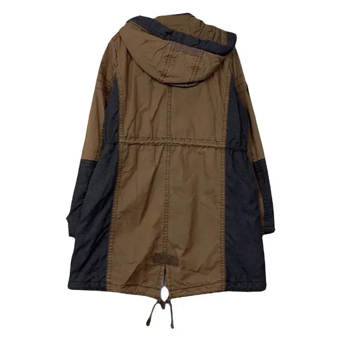 버커루 브라운 빈티지 포켓 피쉬테일 남성 야상 S 상품이미지2