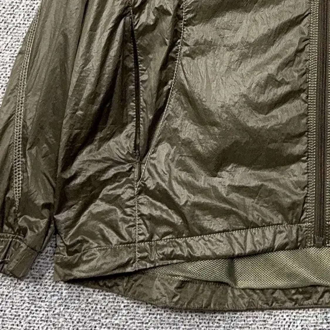 레노마 카키 로고 남성 기능성 바람막이 105 상품이미지3