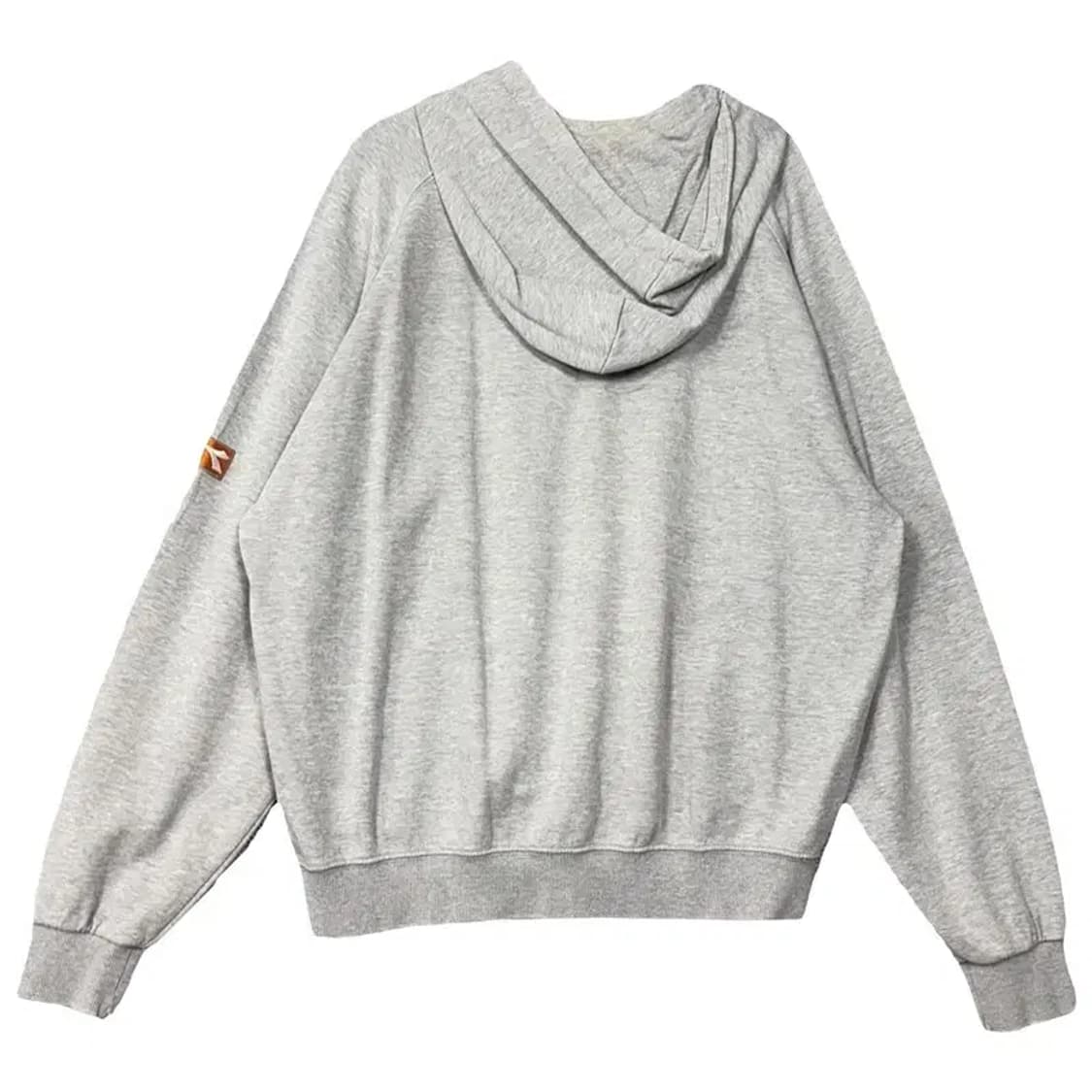 디아도라 프린팅 라이트 그레이 오버핏 후드티 100 상품이미지2