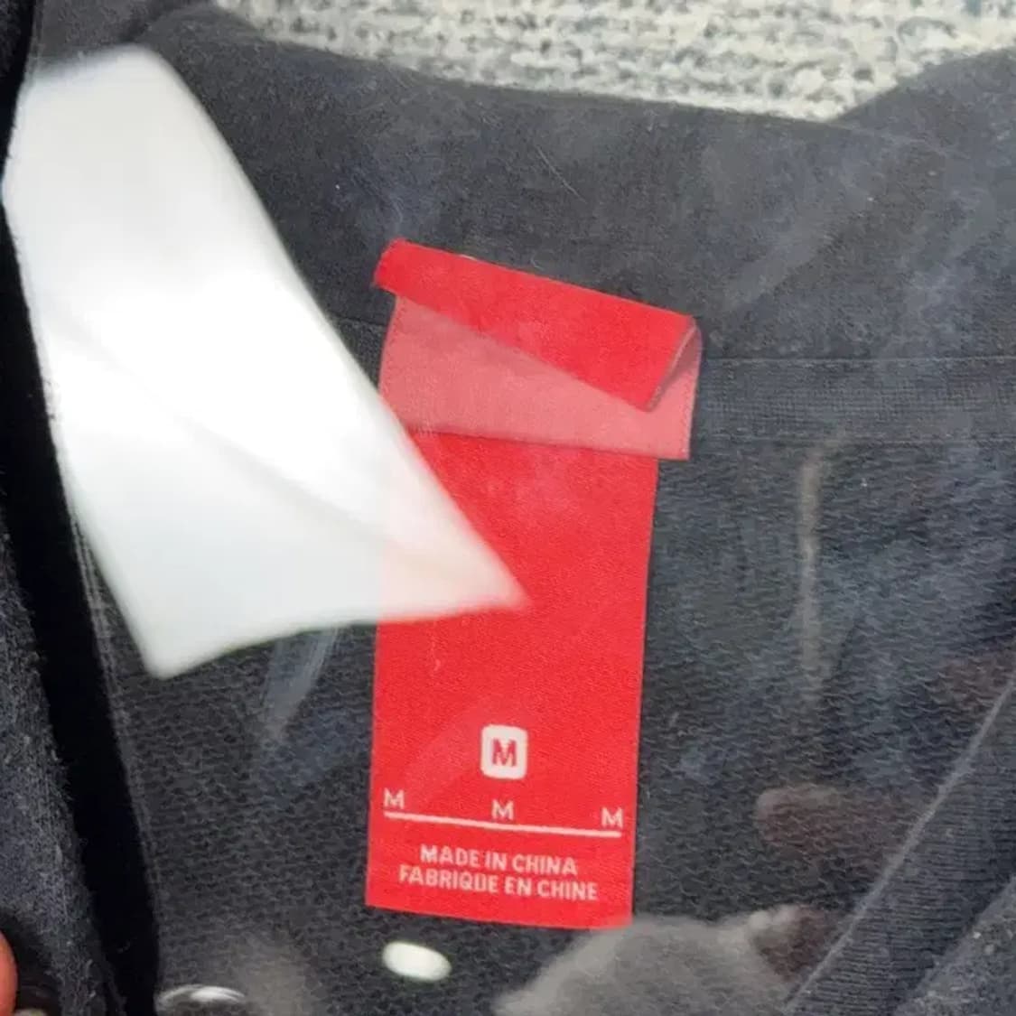 나이키 프린팅 네이비 로고 후드티 M 상품이미지5