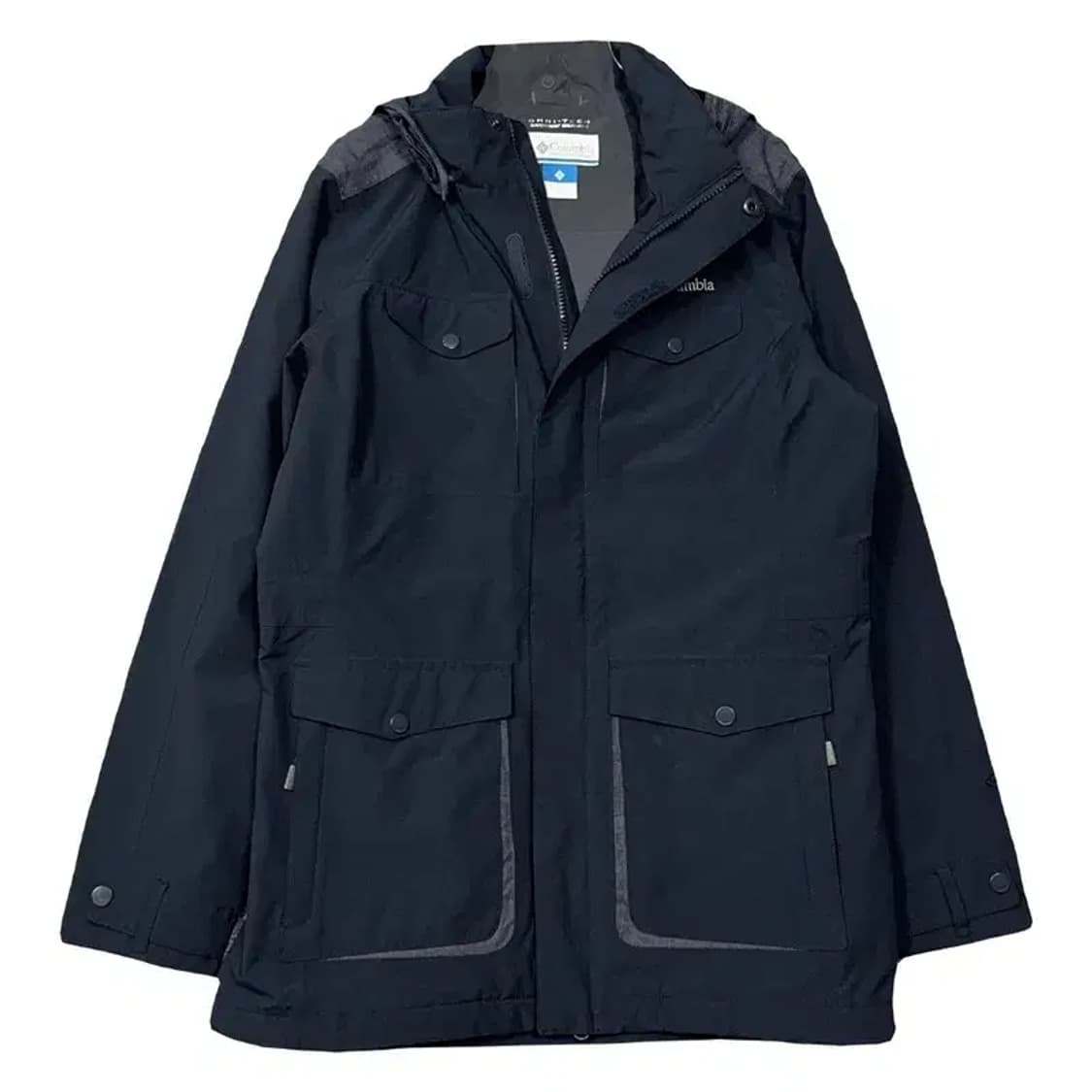 콜롬비아 네이비 옴니테크 남성 기능성 바람막이 윈드자켓 L 상품이미지1