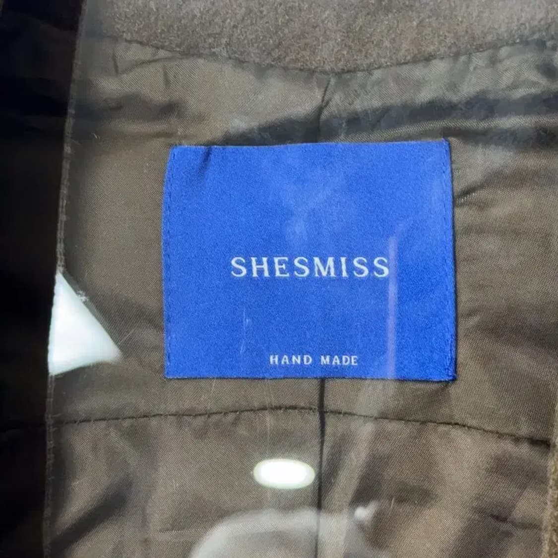 쉬스미스 브라운 클래식 울 롱 코트 55 상품이미지5