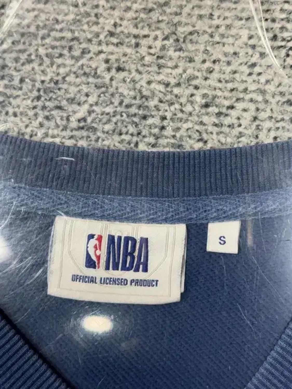 엔비에이 올랜도 매직 프린팅 네이비 오버핏 맨투맨 S 상품이미지7